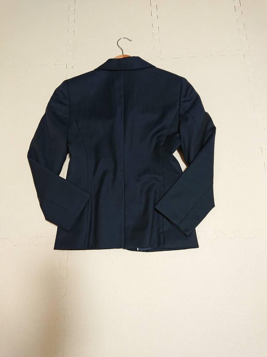  beautiful goods *KUMIKYOKU Kumikyoku k Miki . comb s jacket wool . stripe pattern lady's tops SIZE:S2