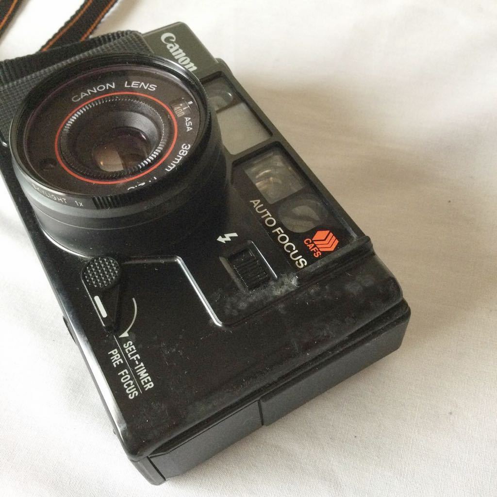 Canon AF35M 38mm 1:2.8 コンパクトフィルムカメラ 付属品（ストラップ