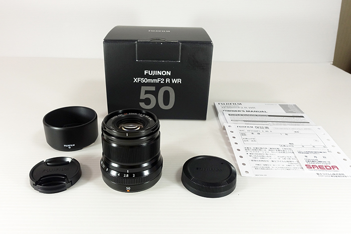 ほぼ新品 XF50mm f2