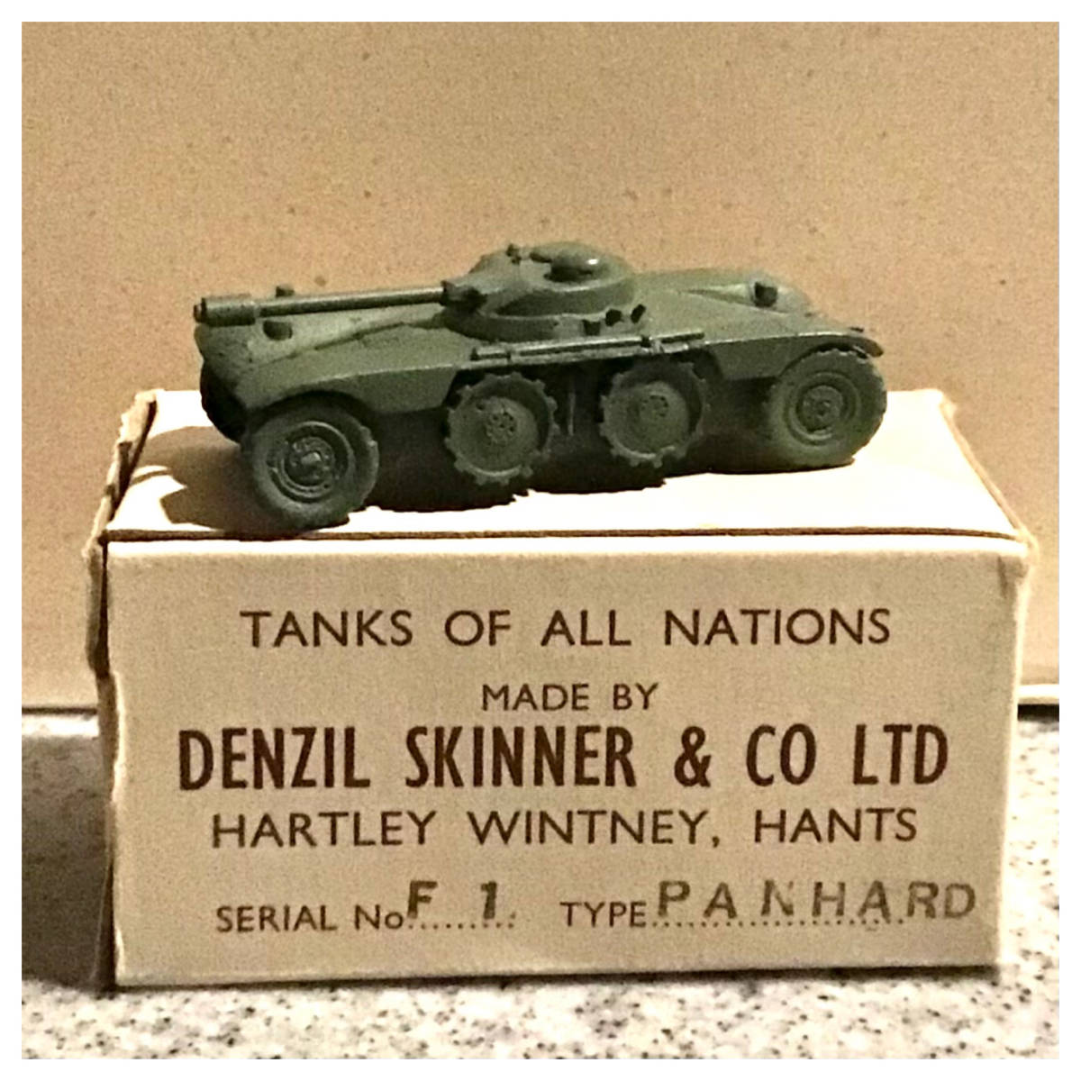 60s редкость неиспользуемый товар Denzil Skinner редкий электромагнитный ru нож PANHARD French Army WWII танк оборудование . машина Tank Франция армия милитари 