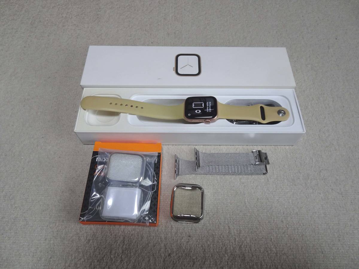 Apple Watch Series 4 (GPS+Cellular) 44mm ゴールドアルミニウム