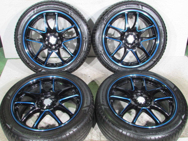 ☆WORK■EMOTION■Kiwami■ワークエモーションキワミ■225/45R17■114.3-5H/17-7J/+47■PIRELLI DRAGONSPORT TM■NOAH.VOXY.STEPWGN.セレナ_画像1