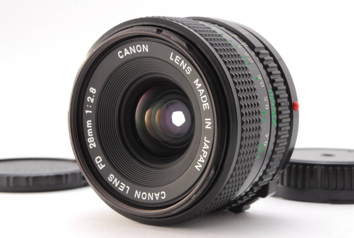 美品】Canon New FD NFD 28mm f2.8 MF Manual Focus Wide Angle Lens