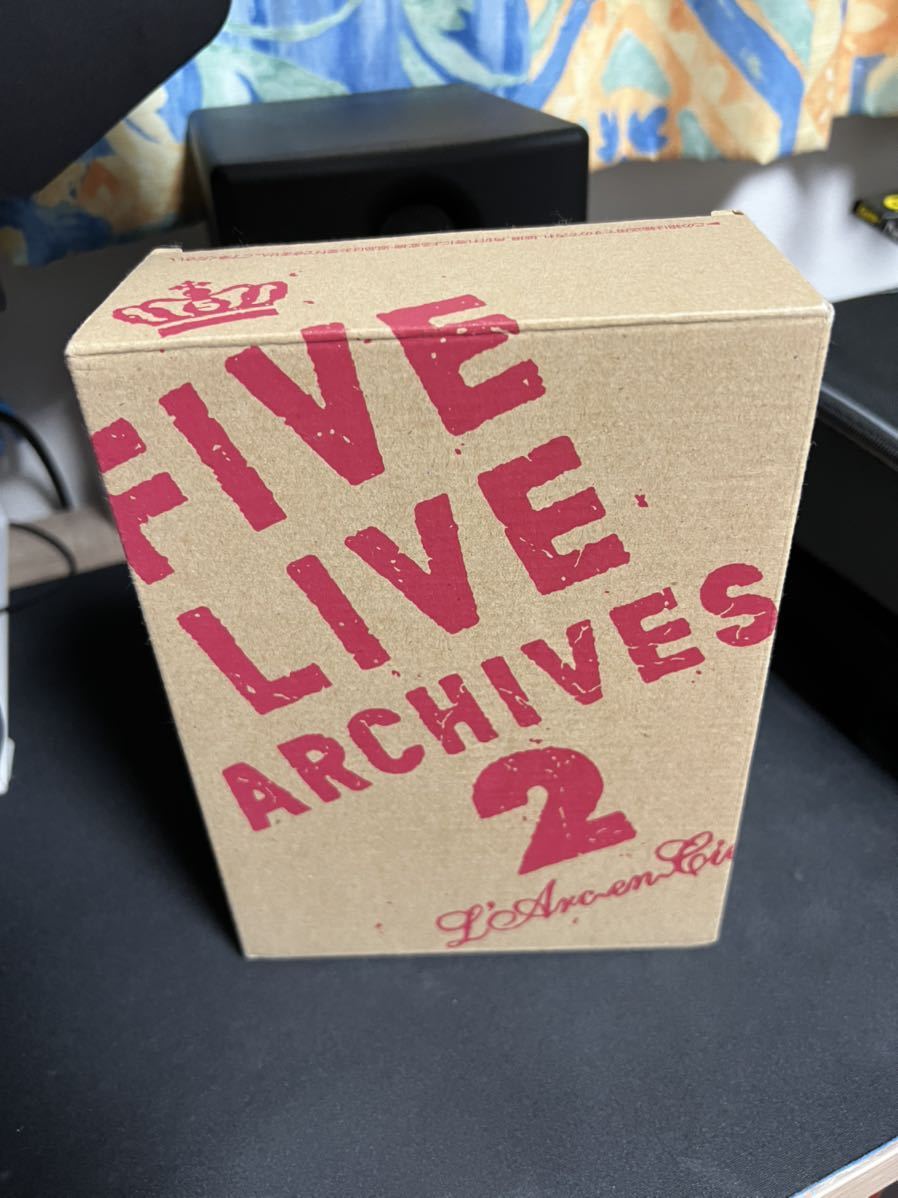 輸送箱付【DVD-BOX】L'Arc~en~Ciel ラルクアンシエル『FIVE LIVE