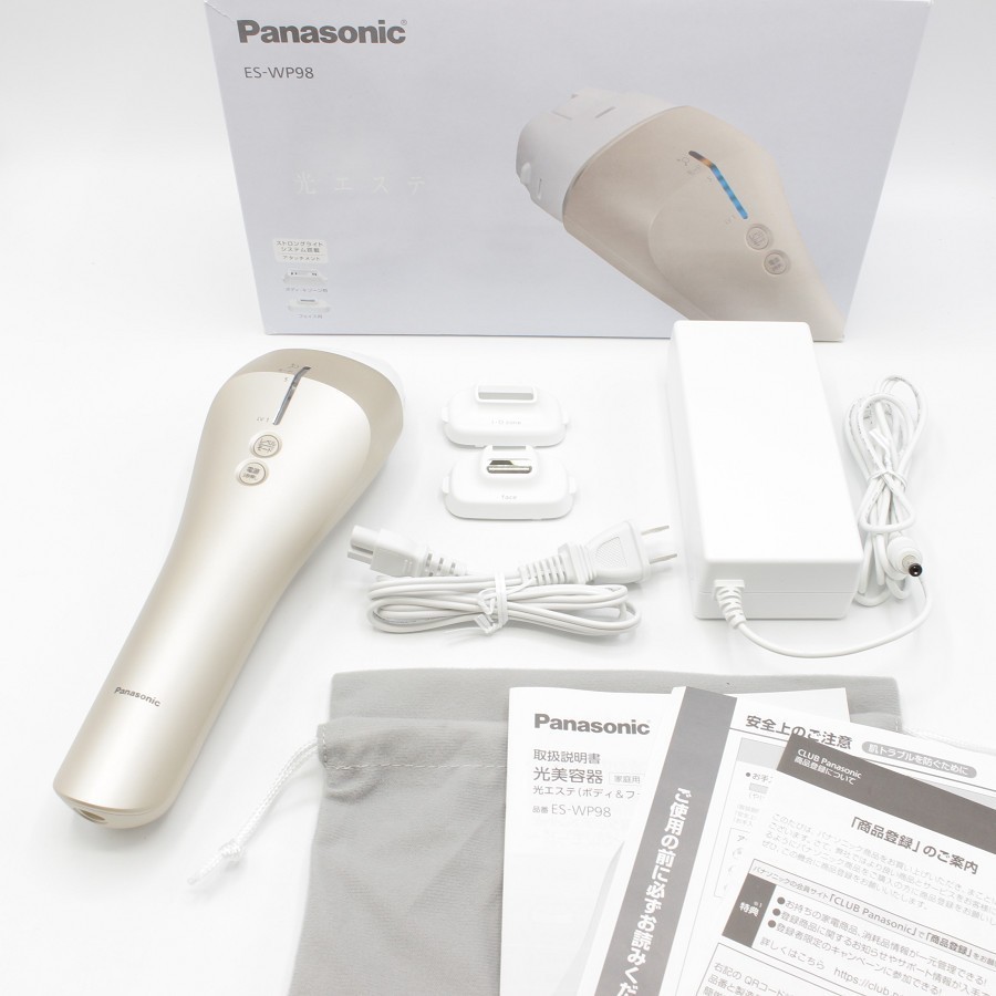 正規 8361パナソニック 脱毛 光美容器 ES-WP98-N PANASONIC 光エステ