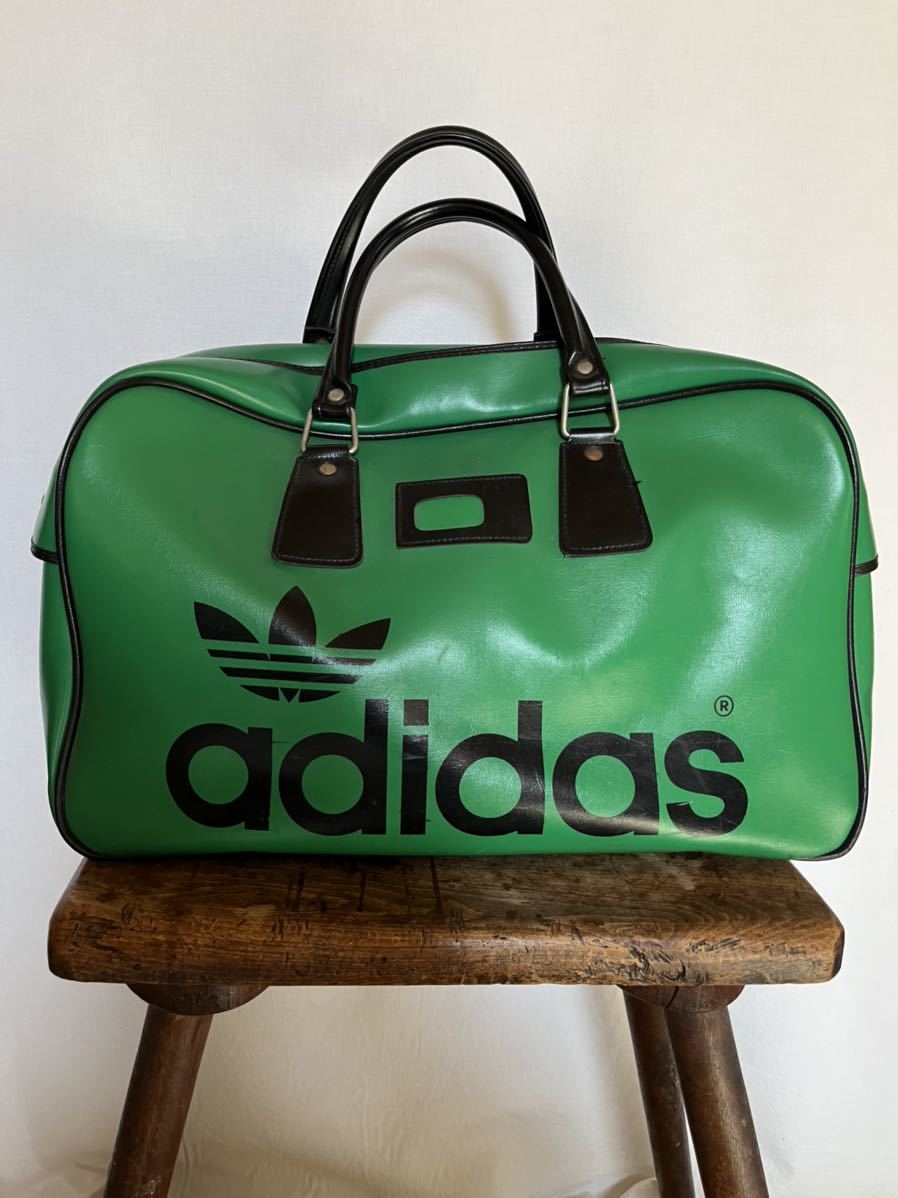 激安ブランド 稀少カラー adidas アディダスバッグ ビンテージ英国製