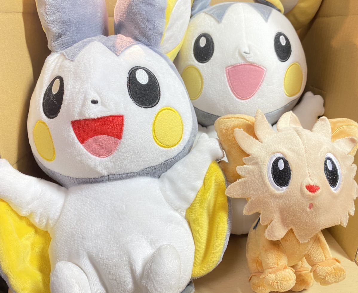 ポケモン ぬいぐるみ】ポケモンセンター 等身大BIGぬいぐるみ エモンガ