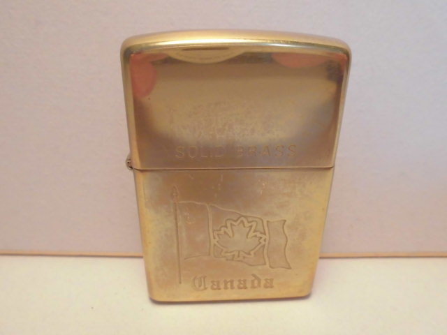 単品販売/受注生産 zippo ジッポー カナダ製 ヴィンテージ 逆打ち 逆