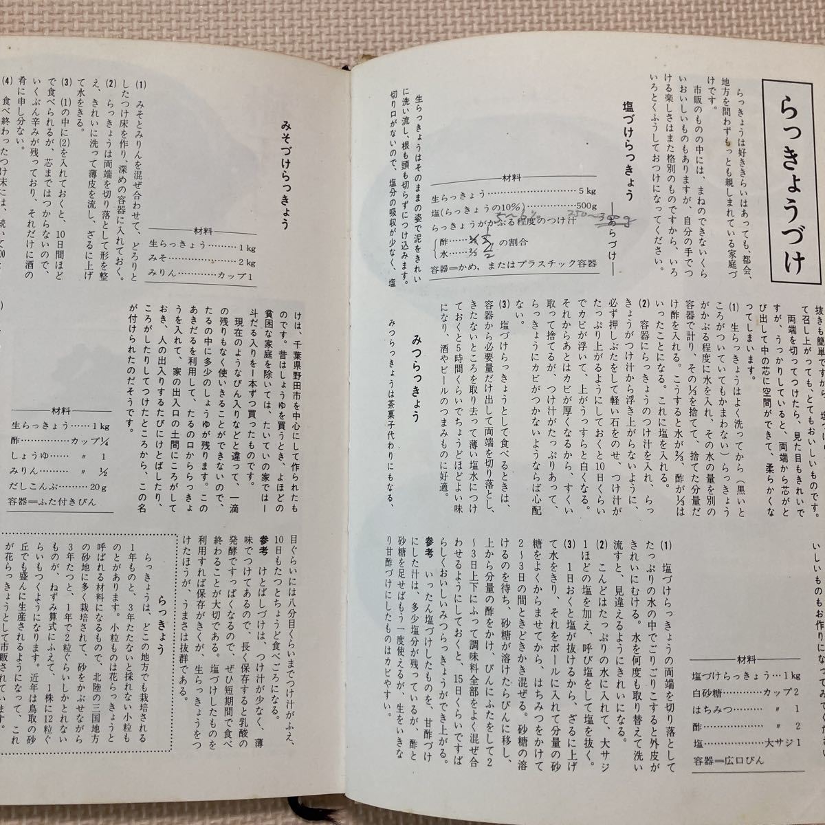 【送料無料】書籍　NHKきょうの料理　つけもの　昭和49年