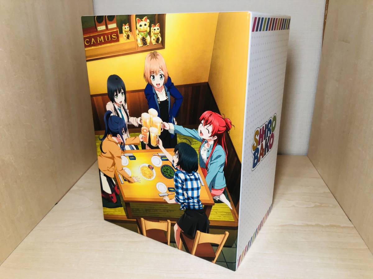 ■送料無料 全巻収納BOX付■ SHIROBAKO Blu-ray プレミアムBOX vol.1 vol.2 全2巻セット (初回仕様版)