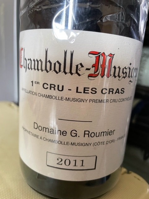 Chambolle Musigny Les Cras 2011 Georges Roumier シャンボール