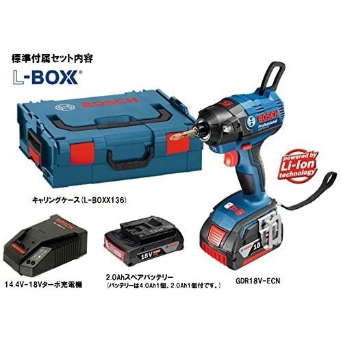 【新品】Bosch 18V コードレスインパクトドライバー GDR18V-ECN