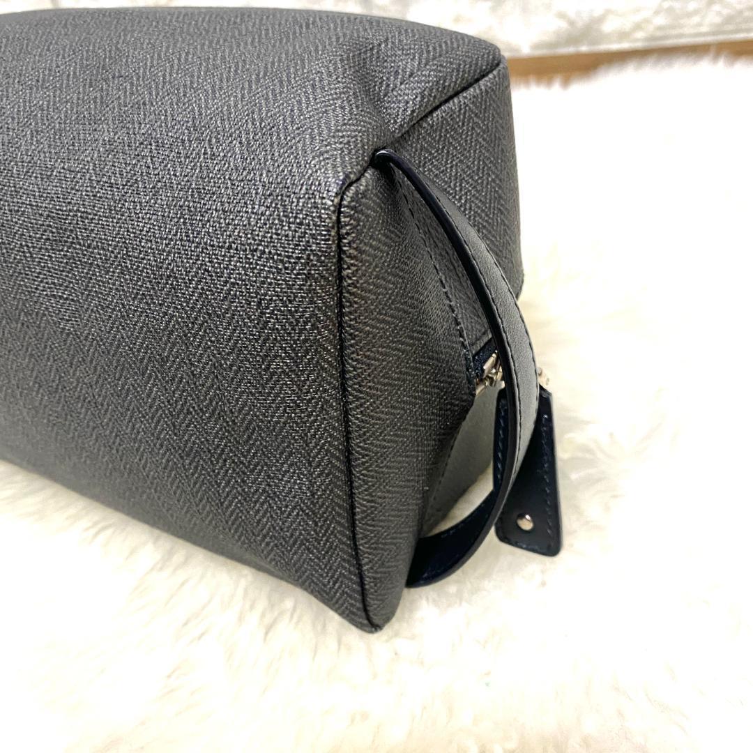 美品 BVLGARI ブルガリ セカンドバッグ クラッチ ポーチ PVC | www