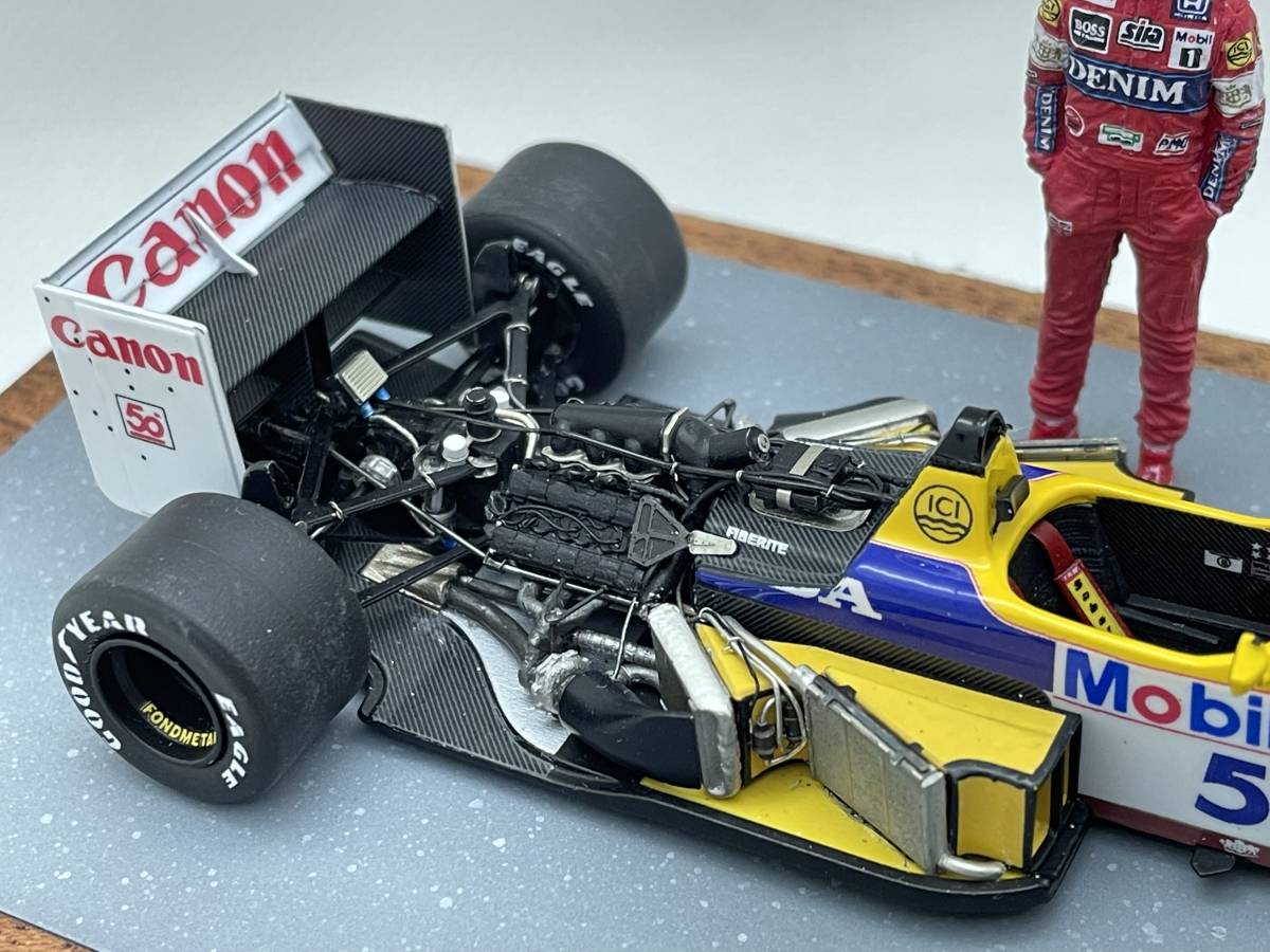 Yahoo!オークション - 1/43 Williams FW11B(TAMEO製キットの Yahoo!オークション - 1/43 Williams FW11B(TAMEO製キットの