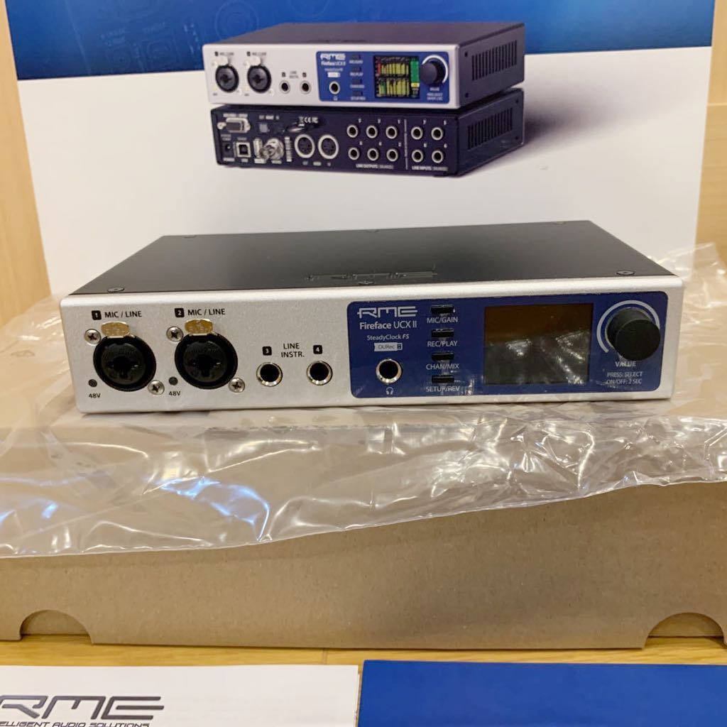 RME Fireface UCX II オーディオインターフェイス 動作確認開封品