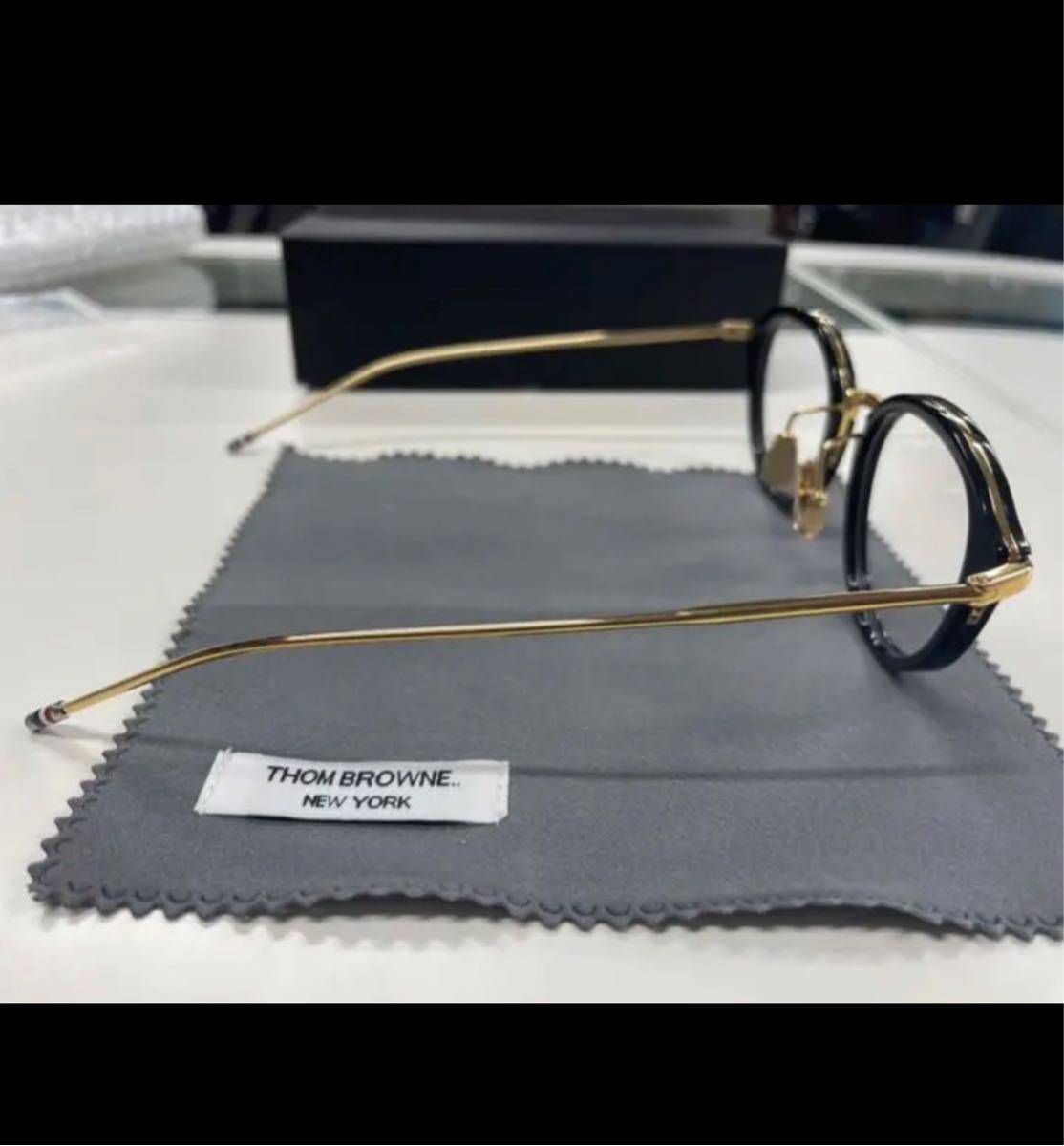 THOM BROWNE トムブラウン 眼鏡 メガネ TB 011 ブラック BLACK