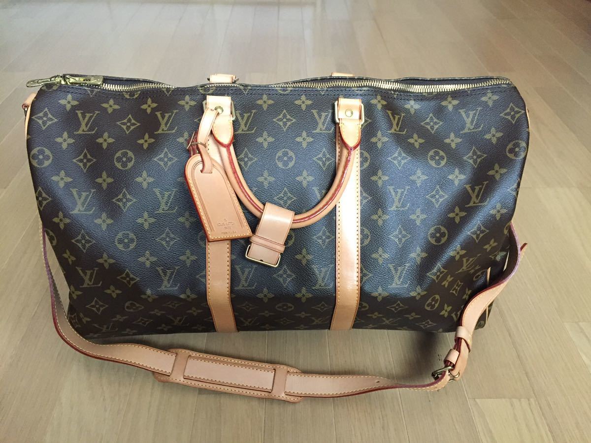 新品☆LOUIS VUITTON ルイヴィトン 2WAY キーポルバンドリエール50