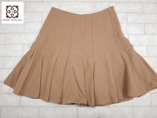 #[ Natural Beauty Basic ] flair skirt ( lady's ) Brown sizeXS *LF1479*