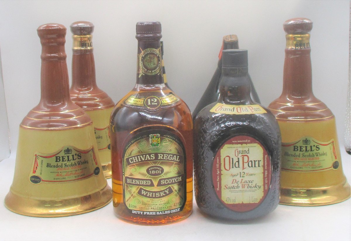 スコッチ ウイスキー 7本セット シーバスリーガル12年 1L オールドパー