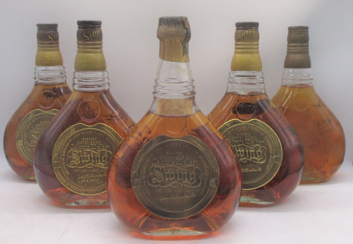 5本セット Johnnie Walker Swing ジョニーウォーカー スイング コルク