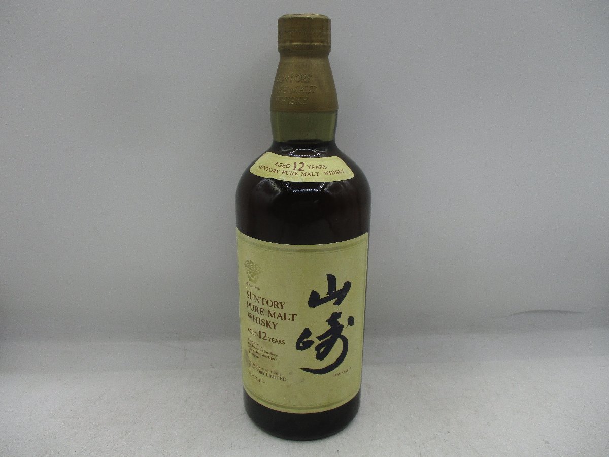 SUNTORY WHISKY PURE MALT サントリー ウイスキー ピュアモルト 山崎