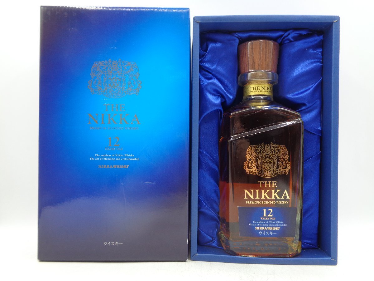 同梱OK商品】THE NIKKA 12年 ザ ニッカ ウイスキー 700ml 43% 箱入 未