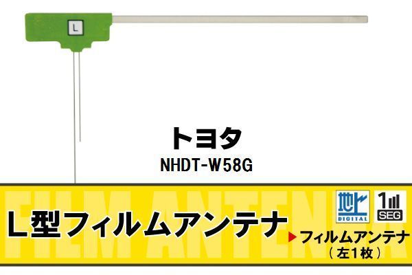 地デジ トヨタ TOYOTA 用 フィルムアンテナ NHDT-W58G 対応 ワンセグ フルセグ 高感度 受信 高感度 受信 汎用 補修用_画像1