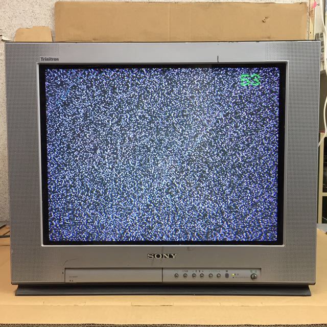 Yahoo!オークション - P683 SONY Trinitron トリニトロン KV...