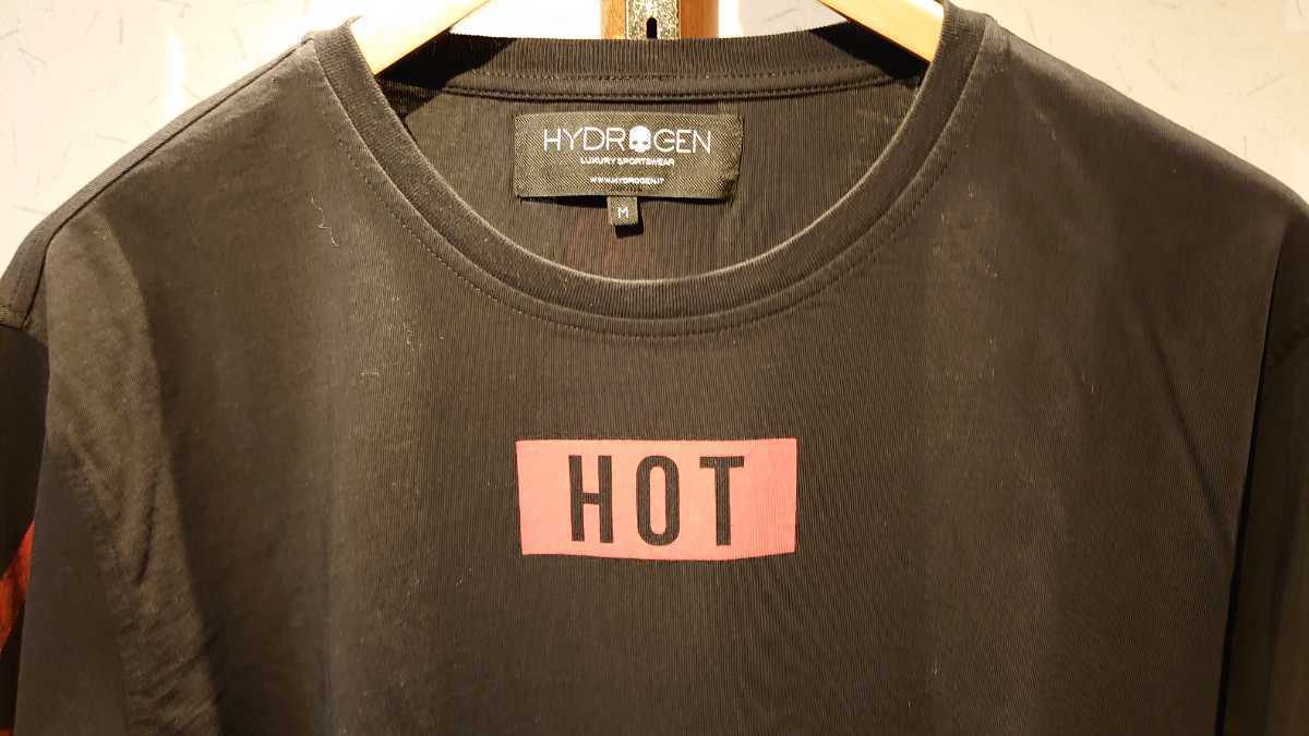 HYDROGEN 長袖Tシャツ 定価22000円 正規輸入品、未使用、保管品 サイズM_画像2
