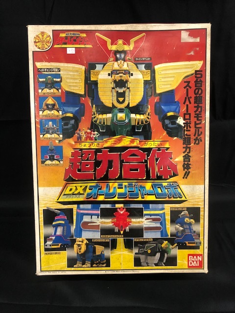 超力合体DXオーレンジャーロボ BANDAI フィギュア おもちゃ 年代物