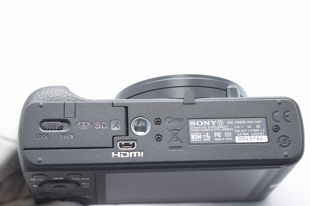 良品☆SONY ソニー Cyber-Shot DSC-HX60V☆メモリーカード16GB付