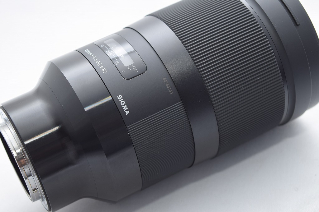美品☆SIGMA シグマ Art 40mm F1.4 DG HSM SONY Eマウント ソニー用