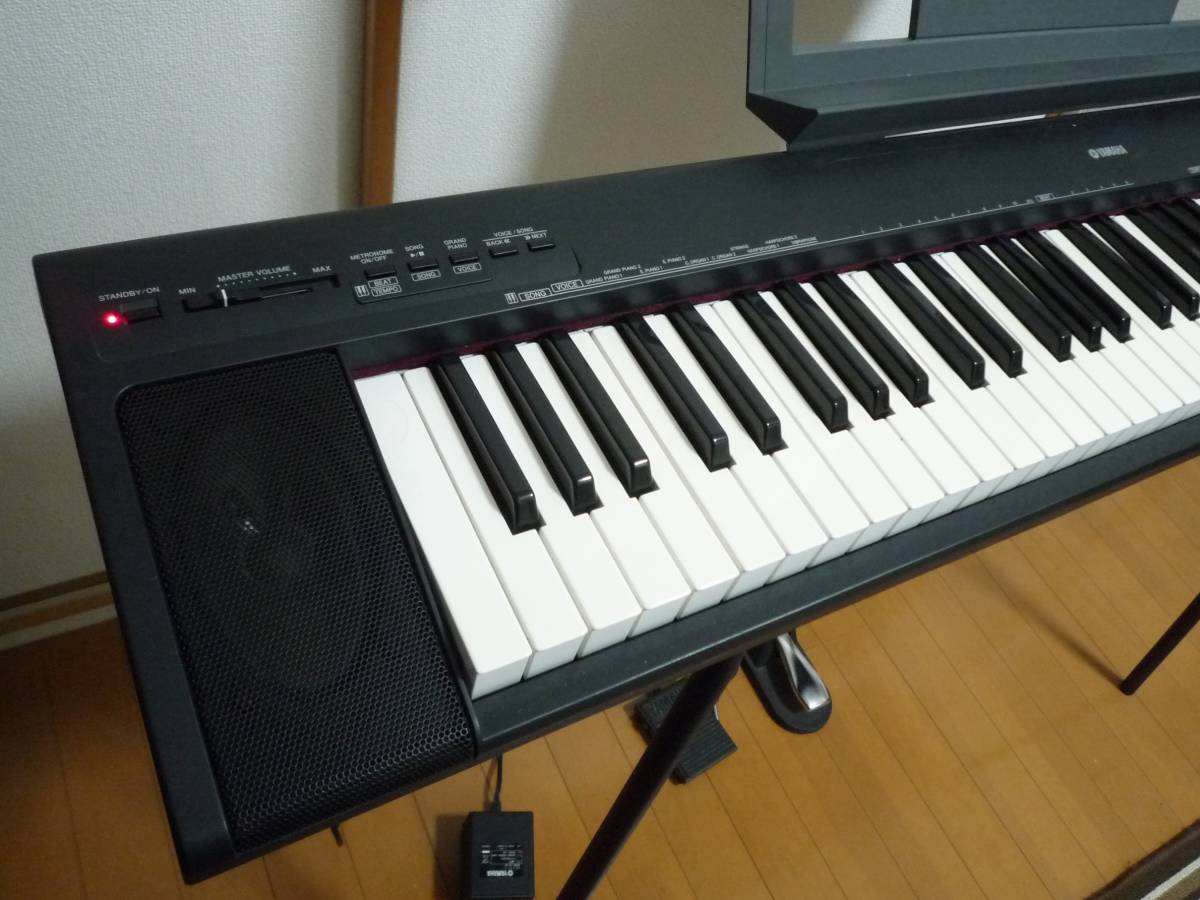 ヤマハ YAMAHA NP-30 電子ピアノ ペダルFC4 スタンド付属 Yahoo!オークション - 動作良好 YAMAHA NP-30 スタンド付き