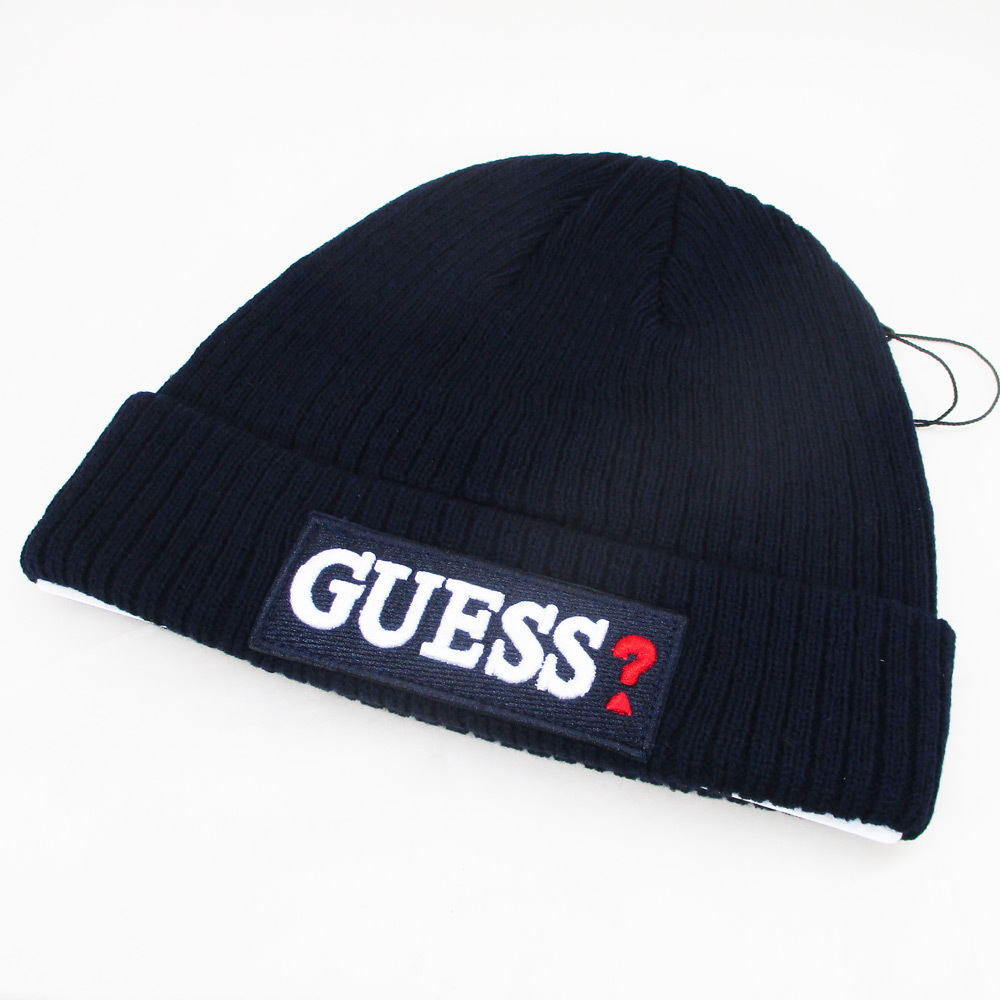 送料無料 ニット帽 GUESS（ゲス）ワッチキャップ ニットキャップ ネイビー AI4A8859DS-NVY-FF-5343_画像5