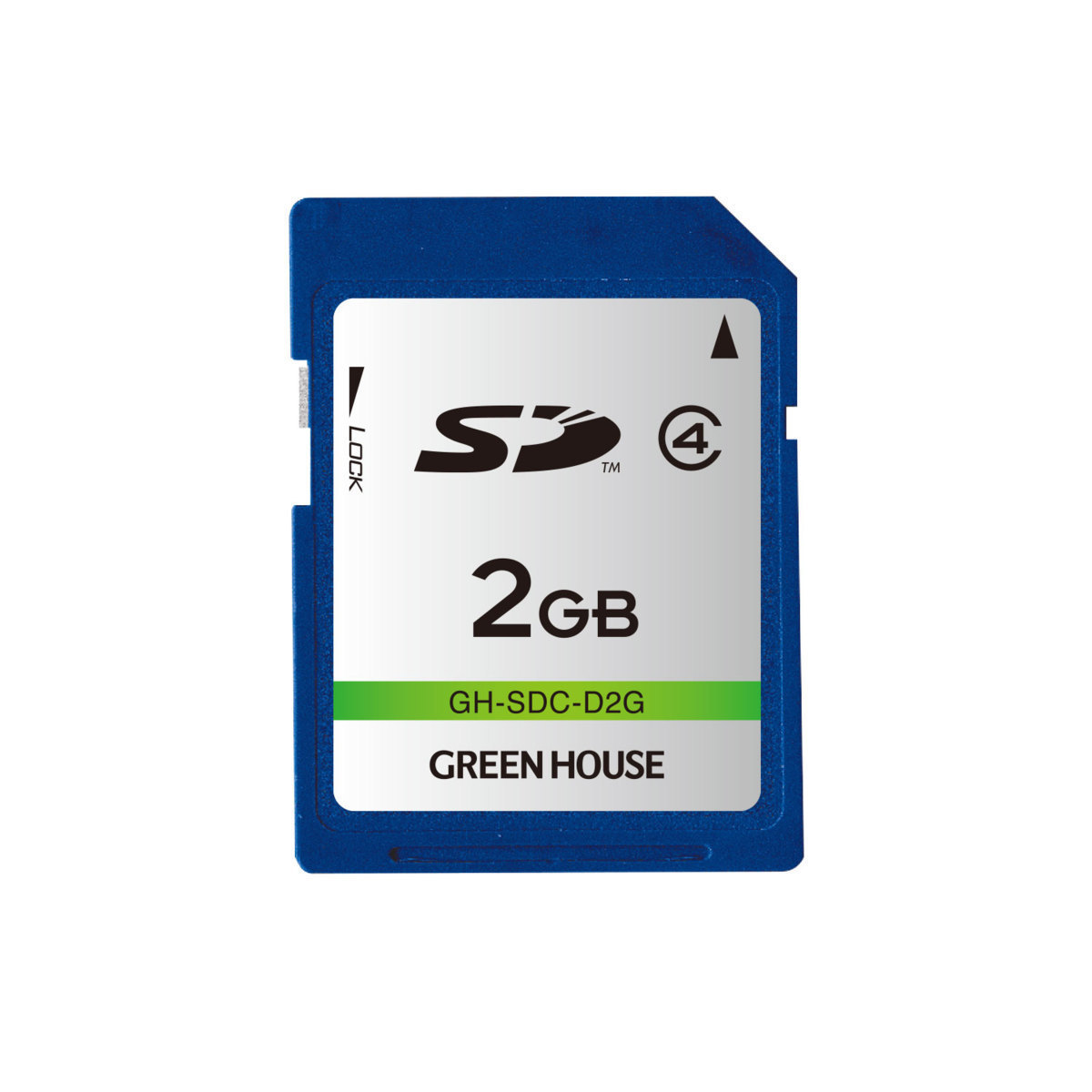 同梱可能 SDカード2GB グリーンハウス GH-SDC-D2G/7984_画像1