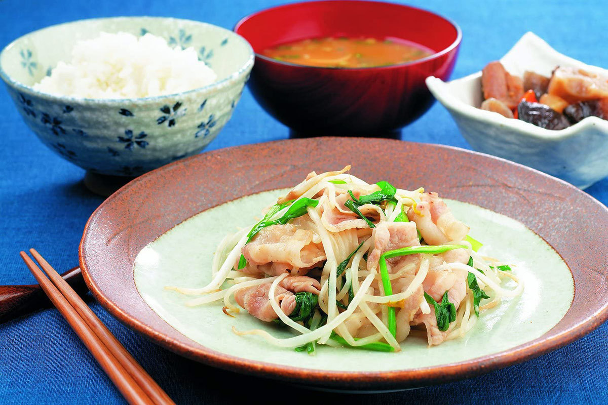 同梱可能 もやし炒めの素 2人前 鶏ガラしょうゆ味 日本食研/6571 ｘ４袋セット/卸_画像7