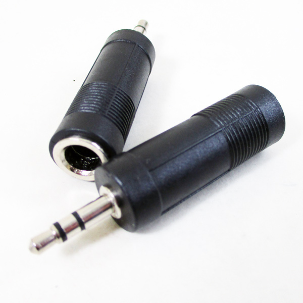  free shipping plug 6.5mm.3.5mm. conversion 6.5mm( female ) to 3.5mm( male ) stereo AV/65J-35PS(2 pcs set ) conversion expert /4571284882010