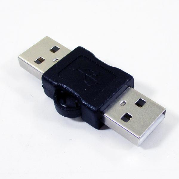 送料無料 変換プラグ 中継アダプタ USB A(オス) - A(オス) USBAA-AA 変換名人 4571284887909_画像3