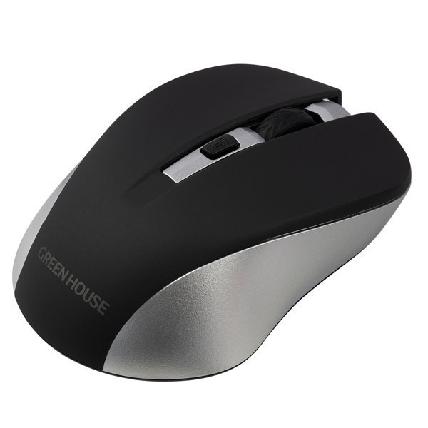  including in a package possibility mouse wireless 2.4GHz optics type green house GH-MULNOA-SV silver /7588