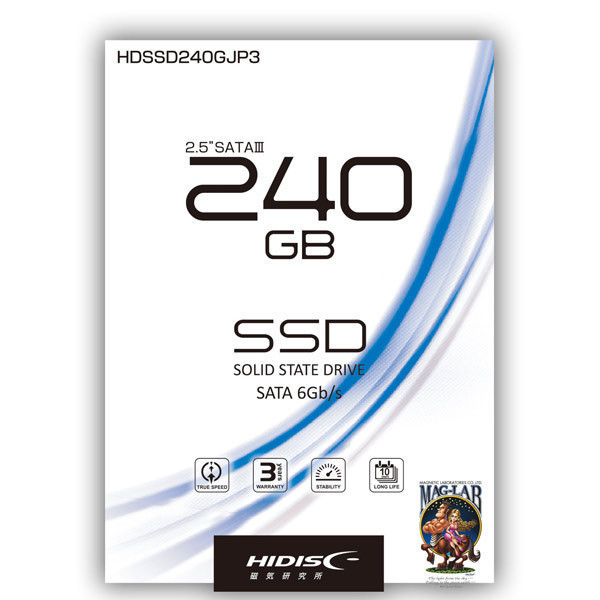 同梱可能 SSD 240GB 2.5inch SATA HDSSD240GJP3/0783 HIDISC_画像3