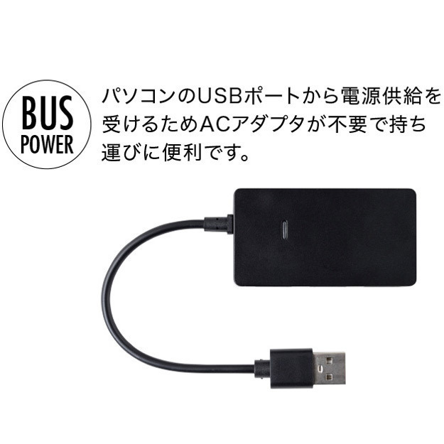 送料無料メール便 USBハブ 4ポート 広々ポート搭載 グリーンハウス GH-HB2A4A-WH/7274 ホワイト_画像5