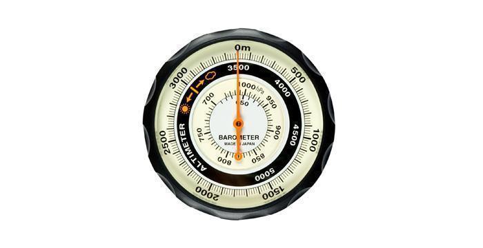  free shipping altimeter ever Trust atmospheric pressure display attaching altimeter No.610 made in Japan 