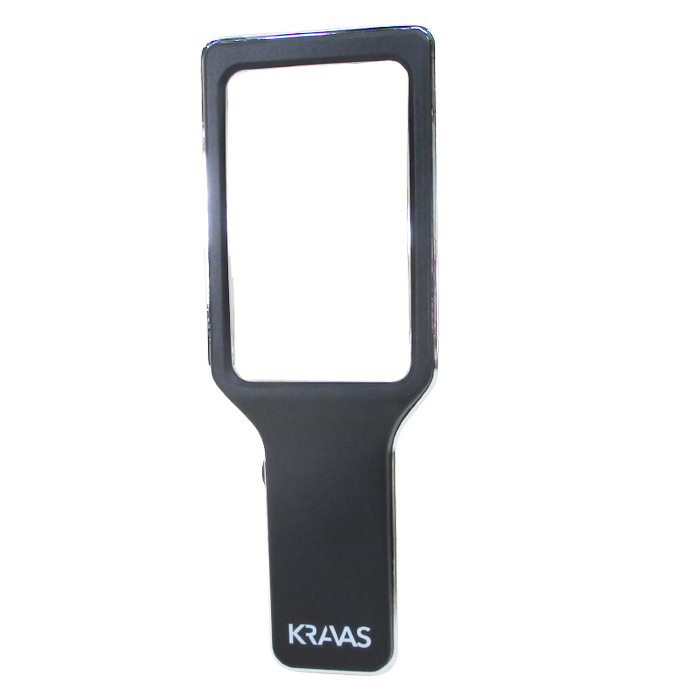 送料無料 拡大鏡 縦型ルーペ 縦長手持ちルーペ 600ルーメン LEDライト付き 調光可能 KRAVAS KRV-RP02Vｘ１本_画像1