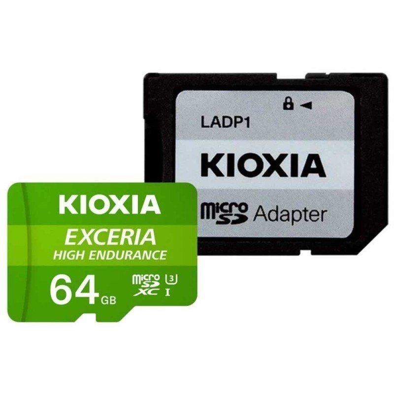 送料無料 KIOXIA (旧東芝) 64GB microSDXCカード マイクロSD 高耐久ドライブレコーダー向 LMHE1G064GG2/1153_画像1