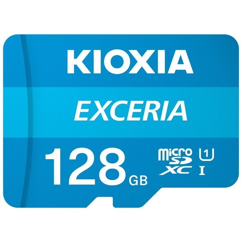送料無料　KIOXIA (旧東芝) マイクロSD microSDXCカード 128GB 128ギガ クラス10/マイクロSDカード_画像1