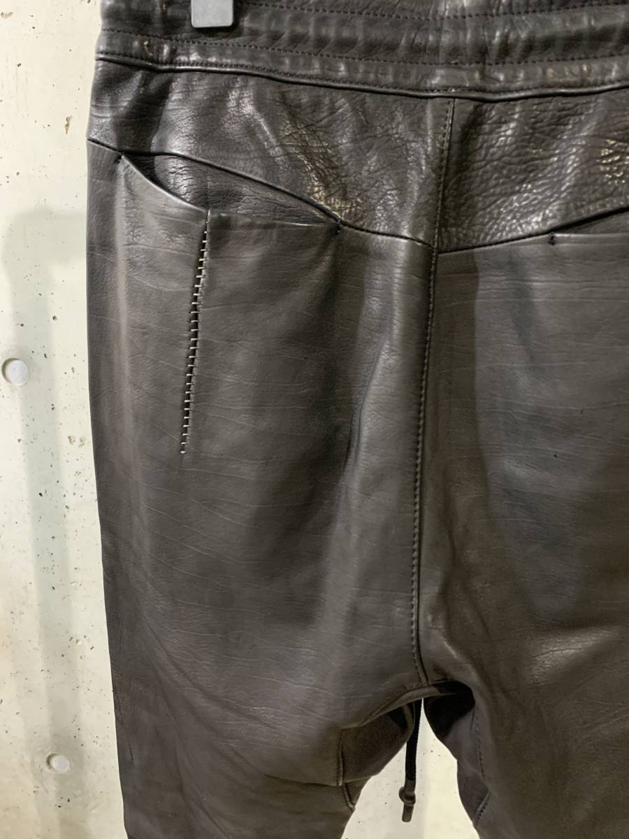 RIPVANWINKLE 名作 ブッシュレザーパンツ リップヴァンウィンクル 4