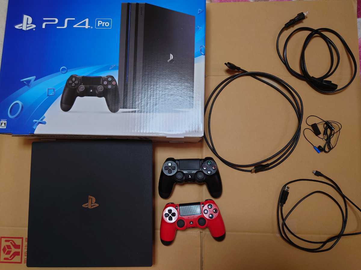 すぐったレディース福袋 中古 Ps4 Sony Playstation4 Cuh 7000b 1tb Pro ジェット ブラック Ps4本体 Aguaguacarhue Cl