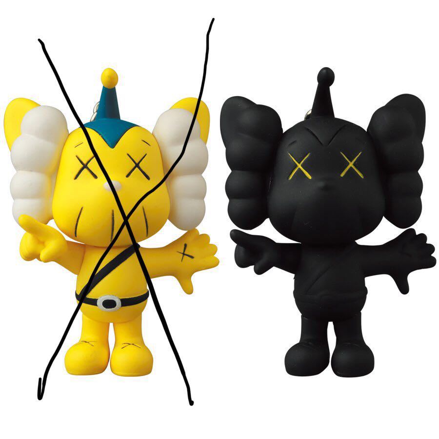 東京限定 KAWS TOKYO FIRST JPP KEYHOLDERカウズ キーホルダー BLACK ACCOMPLICE COMPANION FLAYED GREY BROWN CHUM family MEDICOM TOY_画像1