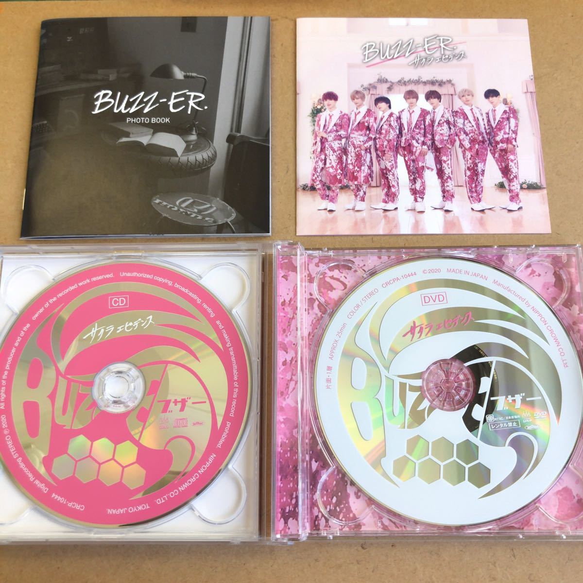 送料無料☆BUZZ-ER.『サクラエビデンス』初回限定盤CD＋DVD☆美品☆259_画像3