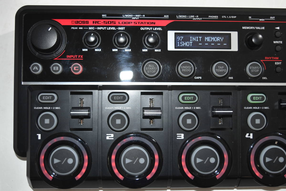 48M 【品】 BOSS RC-505 LOOPSTATION テーブルトップ ルーパー 動作